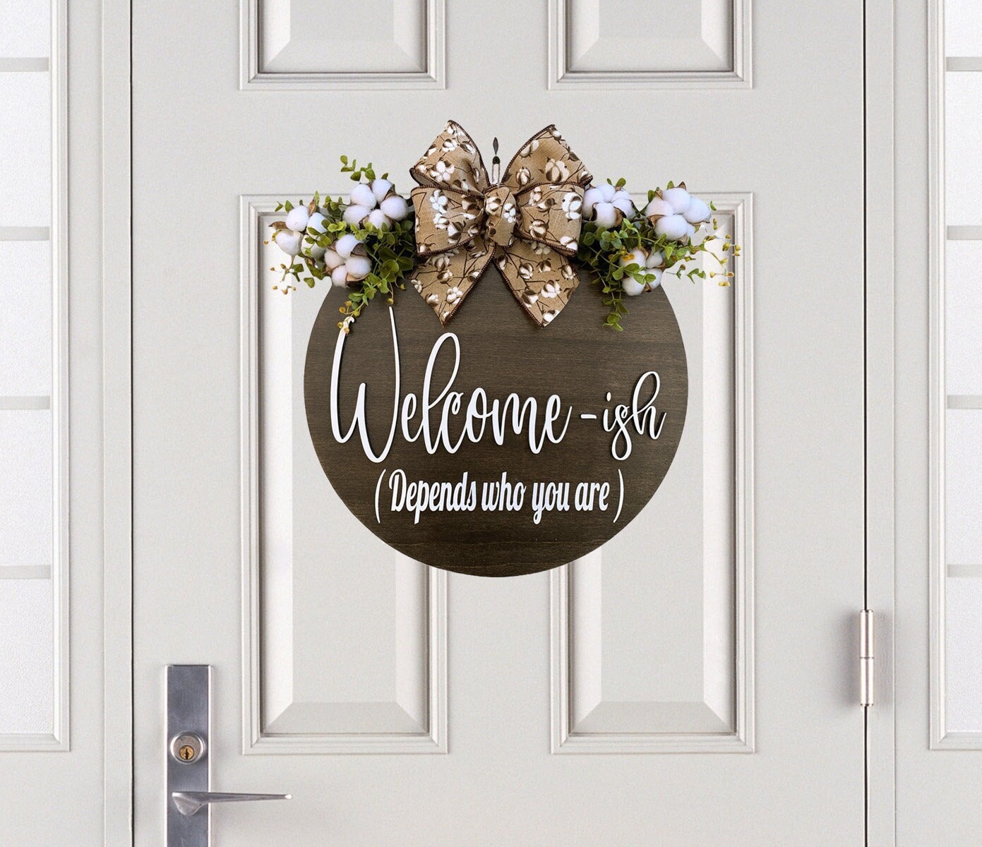Front Door Decor |Home Decor ish Door Wreath Welcome Door Hanger Door Sign