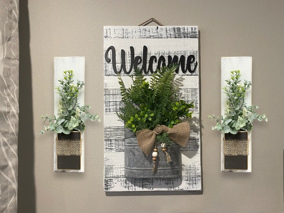 Welcome To The Farm Lacquered Black And White Metal Wall Art Welcome To The Farm Lacquered Black And White Metal Wall Art