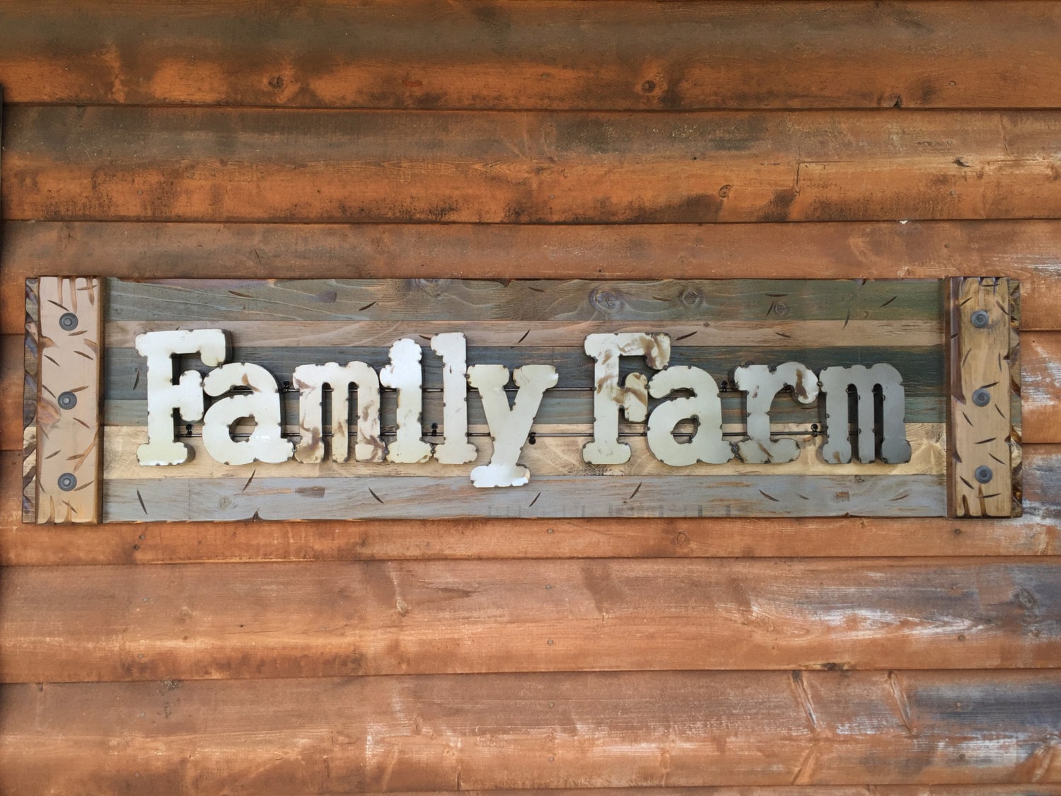 Download FAMILY FARM Farmhouse Decor Wall Rustic Sign GREEN ...