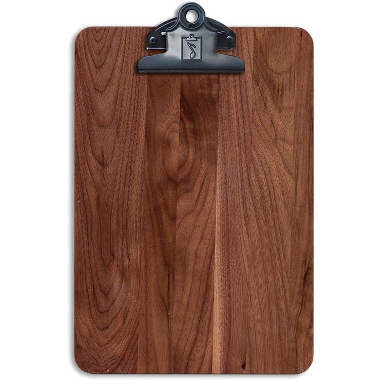 Custom Memo Clipboard Engraved Hardwood Clipboards Etsy