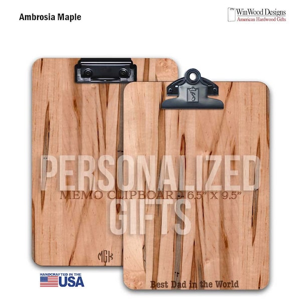 Wooden Clipboard Etsy