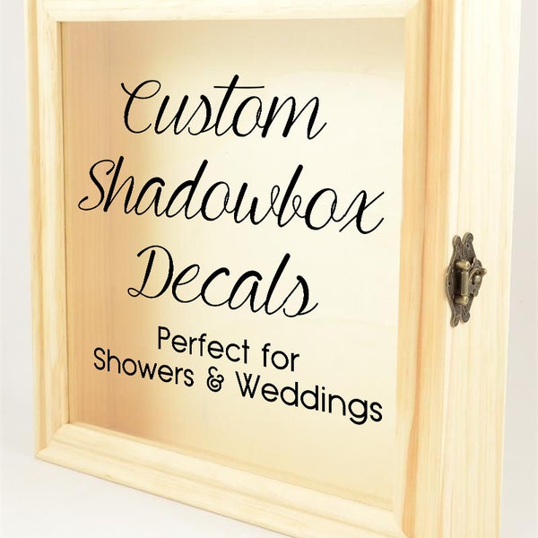 Shadow Box Card Holder Etsy