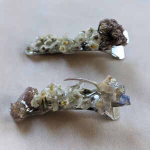 Real Flower Hair Clips