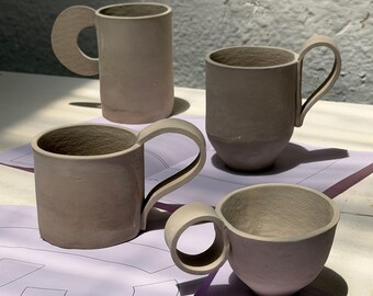 Slab Building Pottery Templates Booklet — Tiny Vessels, Espresso & Shot Cup Templates for Handbuilding, Wheel-Free Ceramics