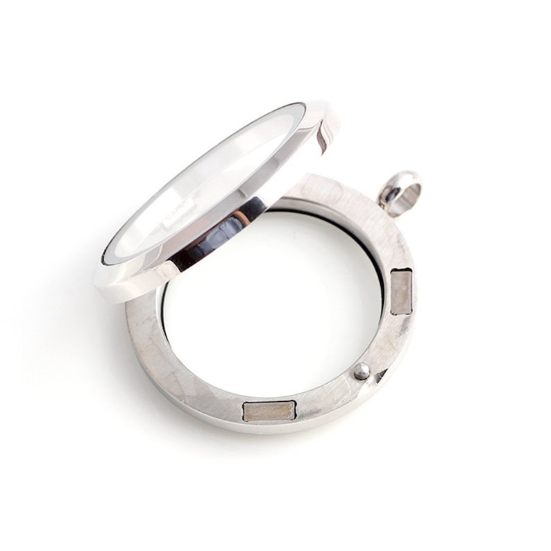 25mm 1 inch Round Floating Locket glass locket pendant Etsy