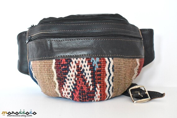 multicolor fanny pack