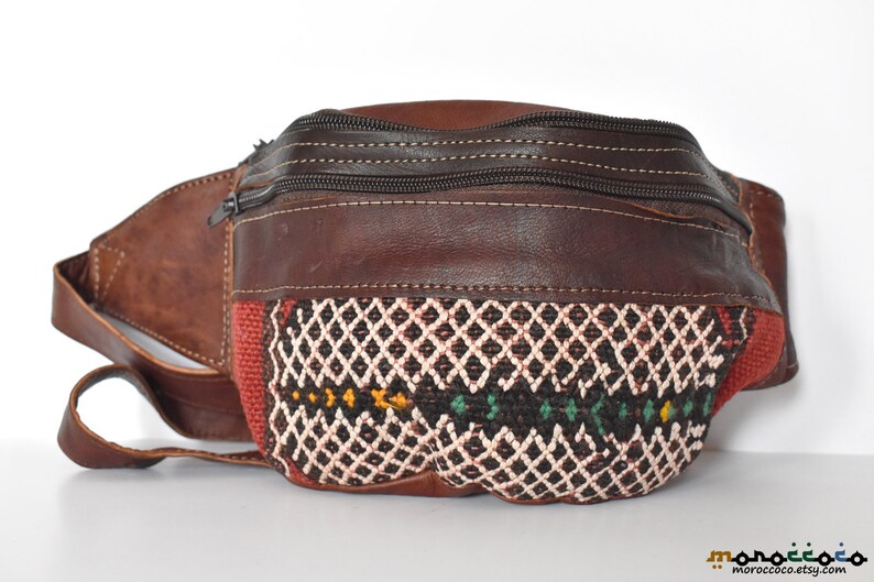 etsy leather fanny pack