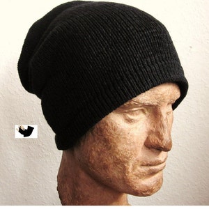 mens slouch summer beanie |  knit cotton hat  | gift for men |  TREND-cotton-100