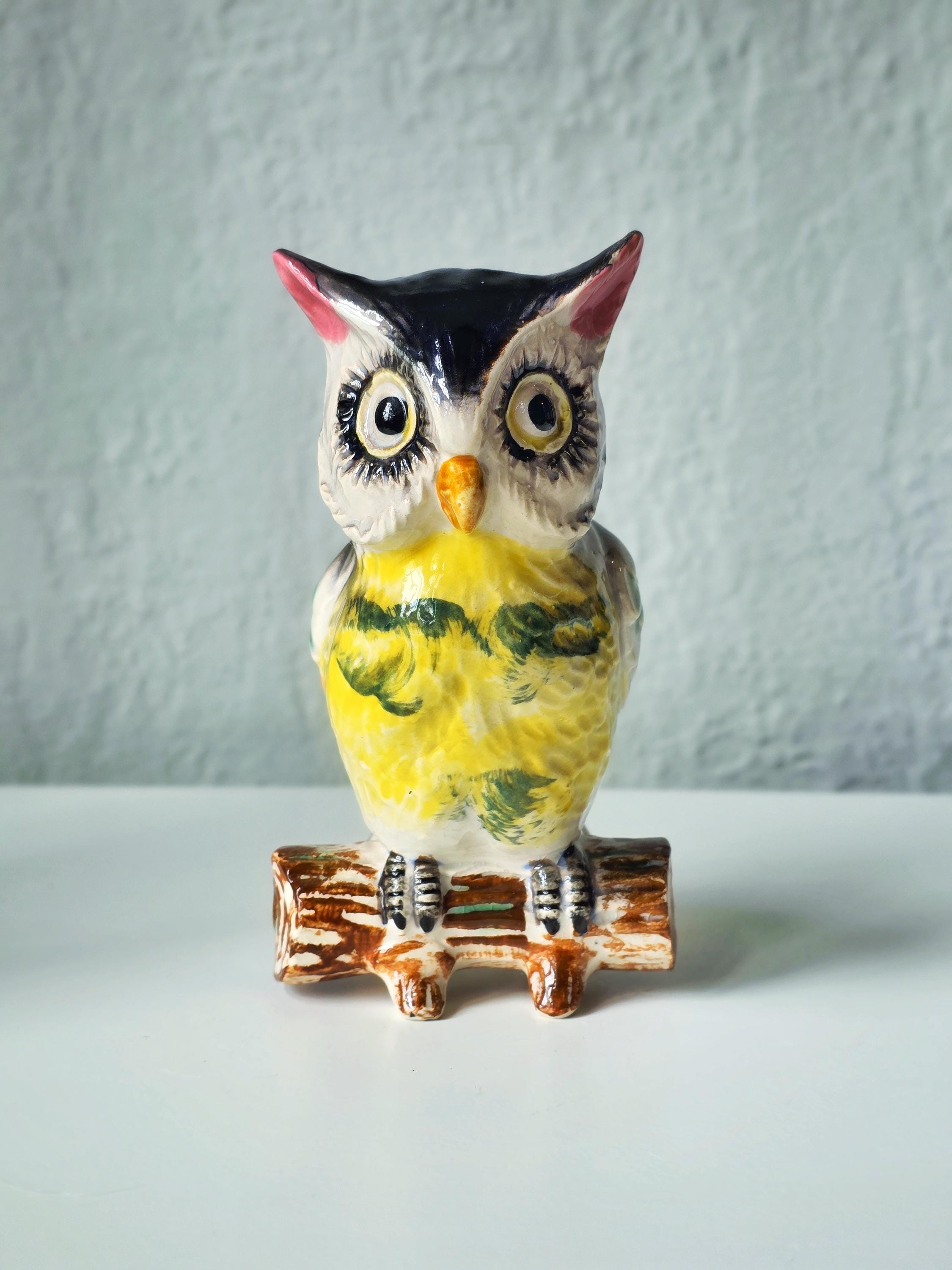 Vintage Colorful Owl