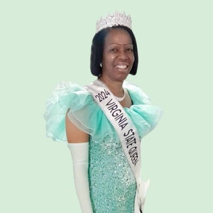 PAGEANT, TEACHER Sash, Employee Of The Month, Custom Sash, Trim and Bling avail at add&#39;l cost by Sashanation