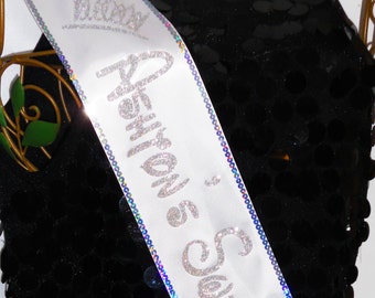 Sweet 16, Sixteen and Sweet, Sweet 16 Sash, PERSONALIZED, TRIM & BLING available By Sashanation