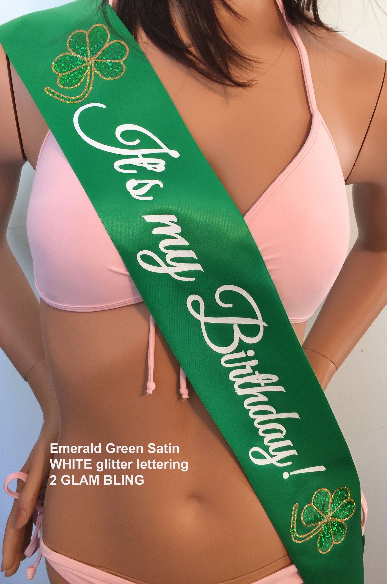 mans st patricks day sash