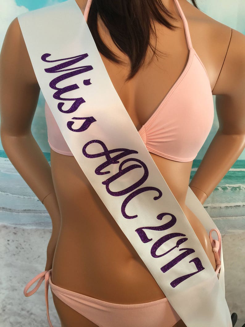 PAGEANT SASH Award Sash Mens & Ladies Employee of the Etsy