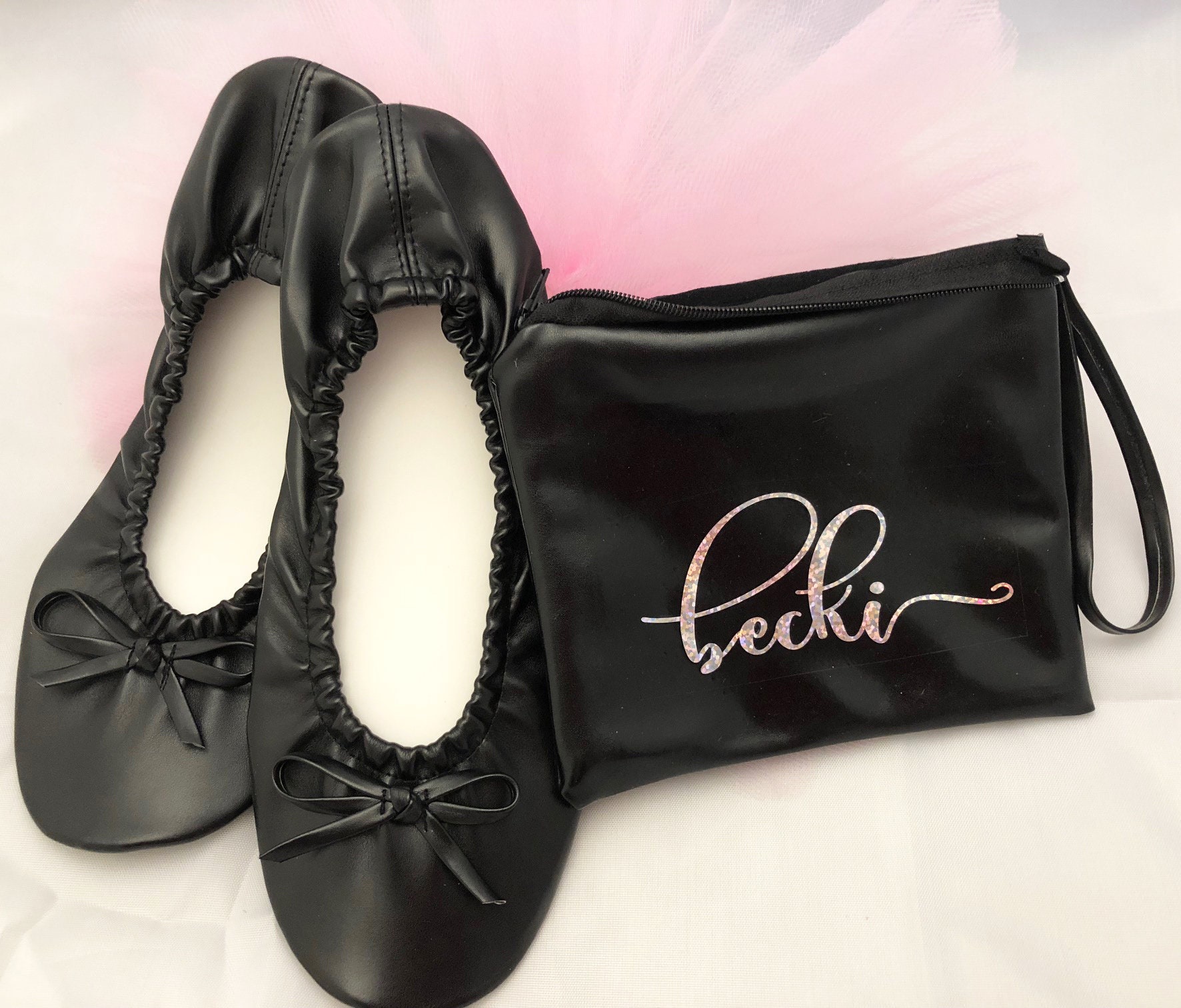 Christmas Gifts, TEACHER gifts, Co Worker Gifts, Bridal Party Gifts Ballet Flats with FREE matching case PERSONALIZED cases at add'l cost Christmas Gifts, TEACHER gifts, Co Worker Gifts, Bridal Party Gifts Ballet Flats with FREE matching case PERSONALIZED cases at add'l cost