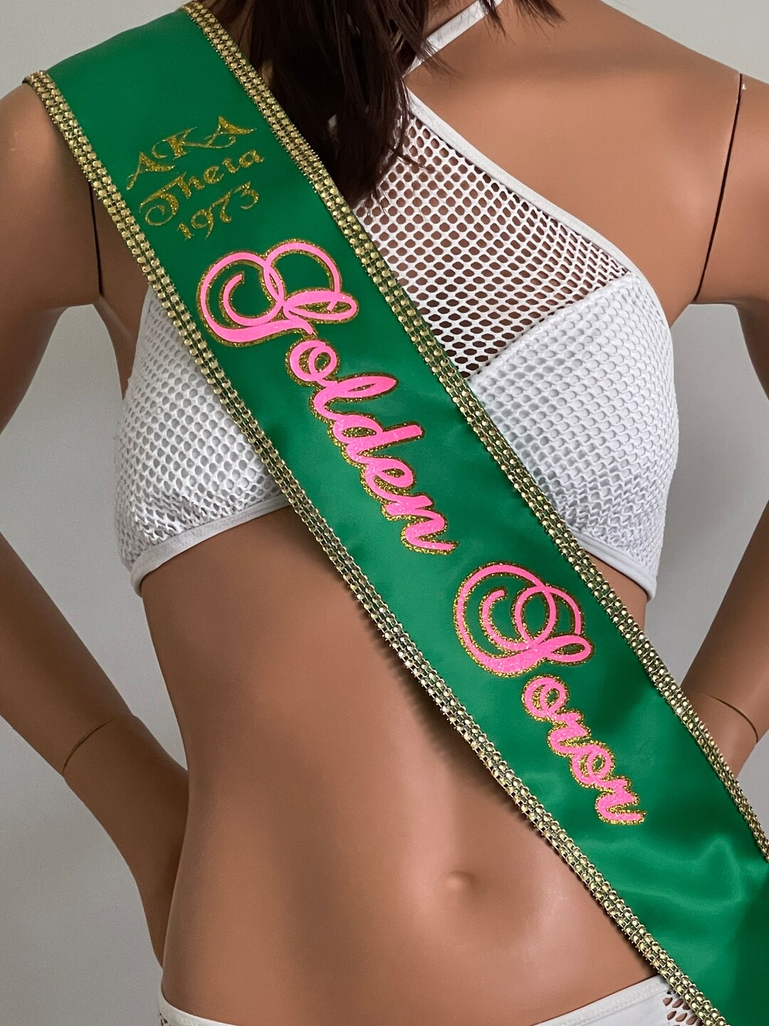 AKA Soror, Debutant Sash, Pageant Sash, Custom Sash, Personalized Sash