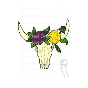 Cow skull clipart PNG