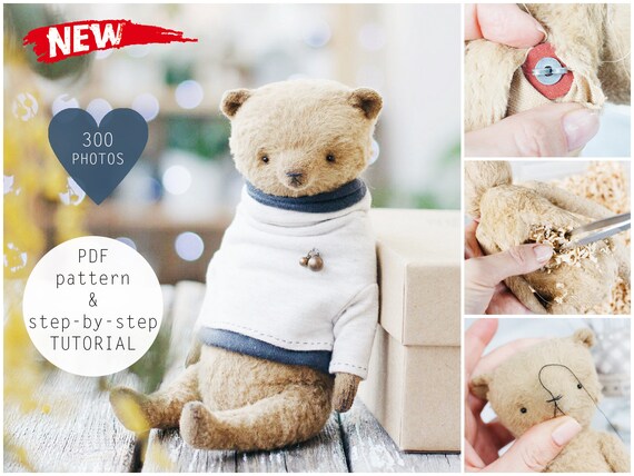 bear plush pattern