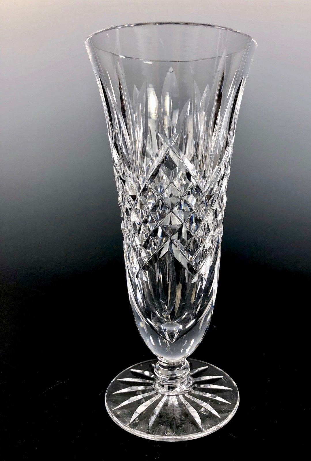 Vintage Waterford ASHBOURNE Pattern Flower Vase