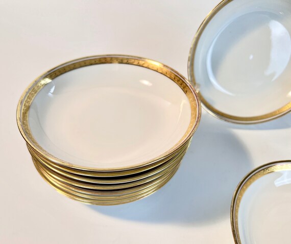 Antique Charles Ahrenfeldt China Sauce Dishes Bailey Banks Biddle 11 pcs