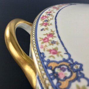 Antique NORITAKE NIPPON China &quot;The Malay&quot; Pattern Circa 1912 - 1 Round Covered Vegetable Serving Dish