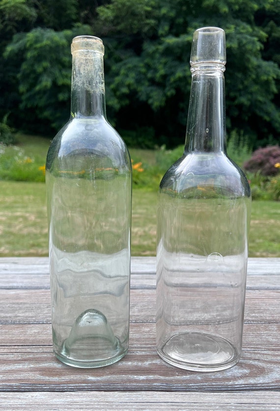 Antique Bottles Wine or Liquor 2 pc lot