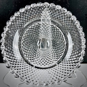 Antique EAPG Flint Glass Small Plate