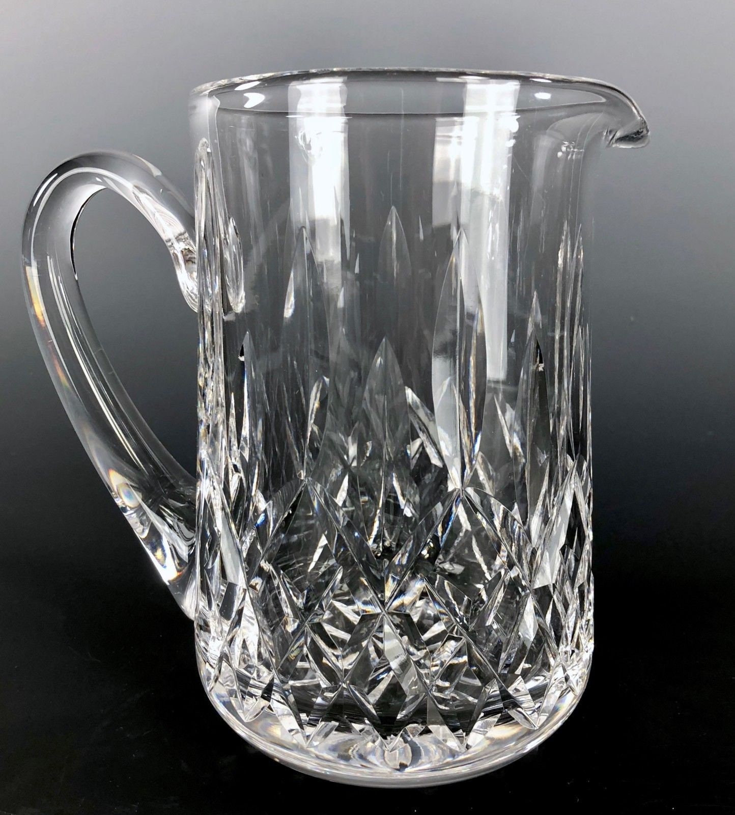 Vintage Waterford LISMORE Pattern Juice Pitcher
