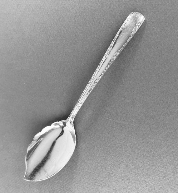 Antique GORHAM Sterling Silver Jelly Server CAMELLIA Pattern Circa 1942