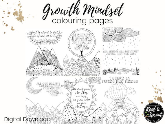 Coloring Journals for Grownups - Creativity Meditation for Growth or for Fun