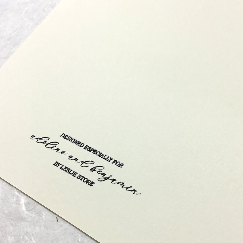 Deposit Rina Blue Gold Wedding Invitations