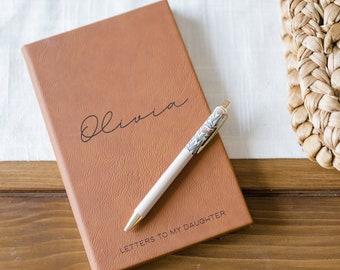 New Parent Journal: Letters to My Daughter/Son, Personalized Journal