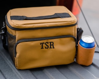 18-Can Cooler for Groomsmen | Personalized Cooler | Gift for Bachelor Party | Gift for Him | Father's Day Gift | Golf Course Drink Cooler |