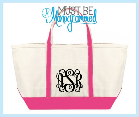 Insulated Boat Tote – The Monogrammed Home