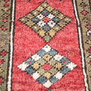 Terrific Antique Turkish Fragment Rug, 28'' X 35'' Collector's Piece ...