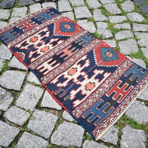Fabulous Antique Bag Face Rug, 16&#39;&#39; x 30&#39;&#39; Collectors Item Shahsevan Bag Face Rug, Awesome Wall Hangings Rug, Vegetable Dye Rug, 41 x 77 cm