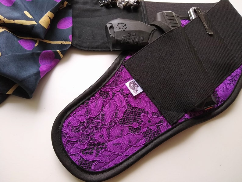 Lace Thigh Holster Concealed carry holster Garter Belt not Etsy