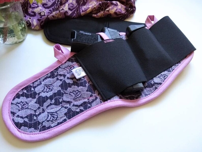Tactical Lace Thigh Holster Concealed carry holster Garter Etsy
