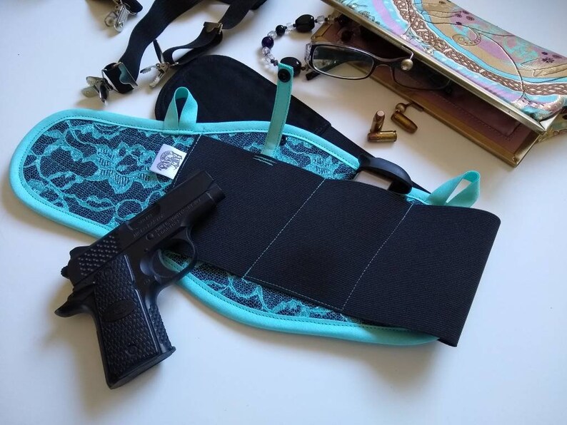 Tactical Lace Thigh Holster Concealed carry holster Garter Etsy