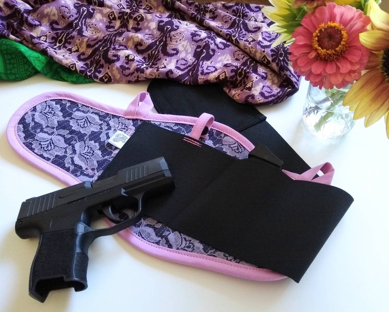 Tactical Lace Thigh Holster Concealed carry holster Garter Etsy