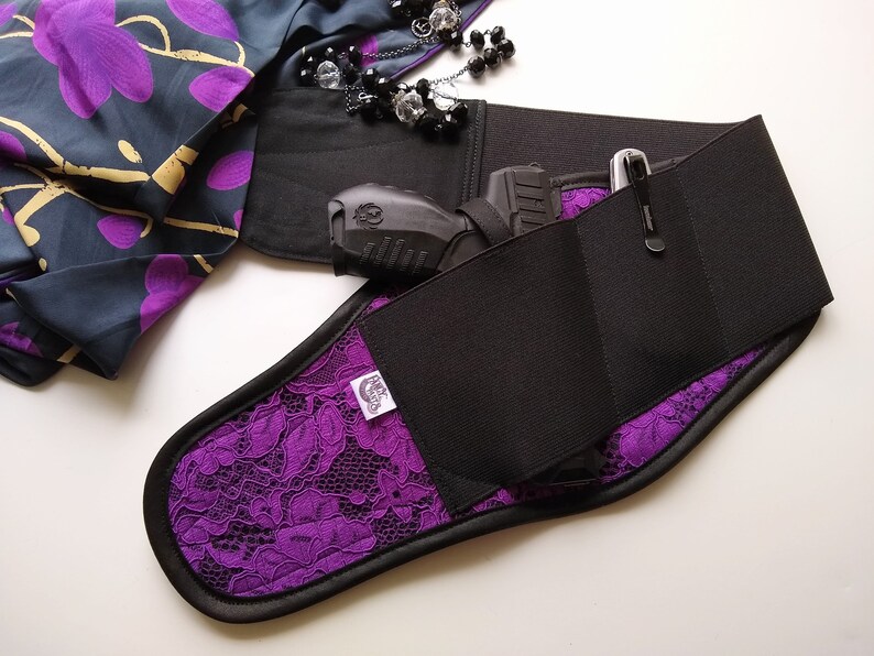 Lace Thigh Holster Concealed carry holster Garter Belt not Etsy