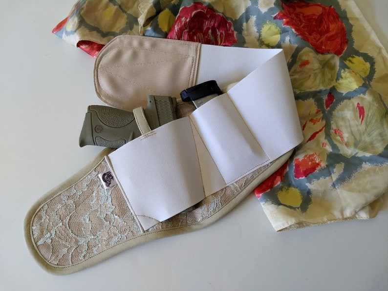 Tactical Lace Thigh Holster Concealed carry holster Garter Etsy