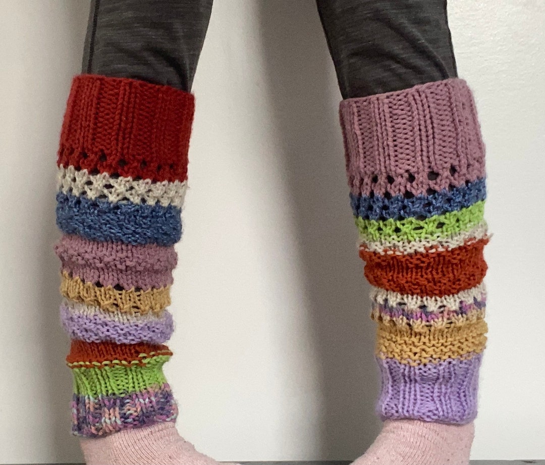 Legwarmers Leg Warmer PDF Knitting Pattern Digital Download Boot