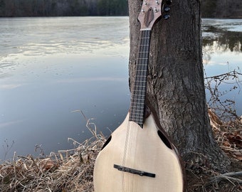 Custom, Handcrafted Mandolin. Dubova Mandolin.