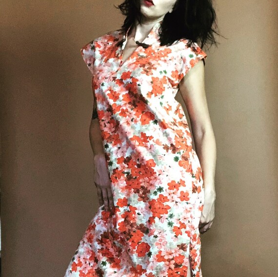 1950s Hawaiian Dress