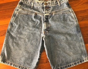 Men/'s Vintage 90/'s,Baggy Blue HIP H0P era CARPENTER Shorts By GIRBAD.34