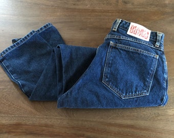 Bongo Jeans Skinny Jeans High Waisted Jeans Blue 80s Denim Cigarette Pants Ankle Colored MOM 90s Vintage Hipster Medium 30 10 Bongo Jeans Skinny Jeans High Waisted Jeans Blue 80s Denim Cigarette Pants Ankle Colored MOM 90s Vintage Hipster Medium 30 10