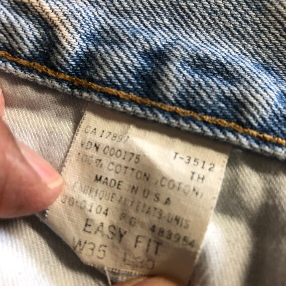 Vintage 1980s GAP Jeans Size 35x30 - image 3