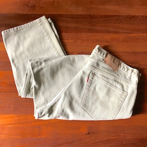 Vintage 1990s Levi’s Sage Khaki Jeans Size 38x40