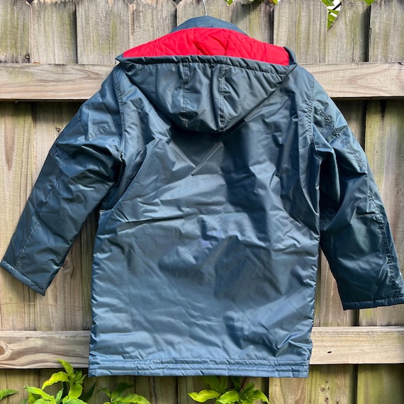 Vintage 1980s Amoco Hooded Utility Jacket NWT. Size M View 2