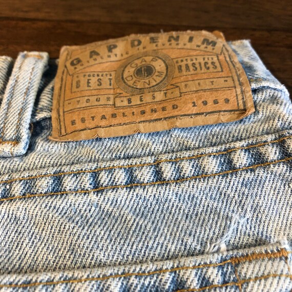 Vintage 1980s GAP Jeans Size 35x30 - image 6